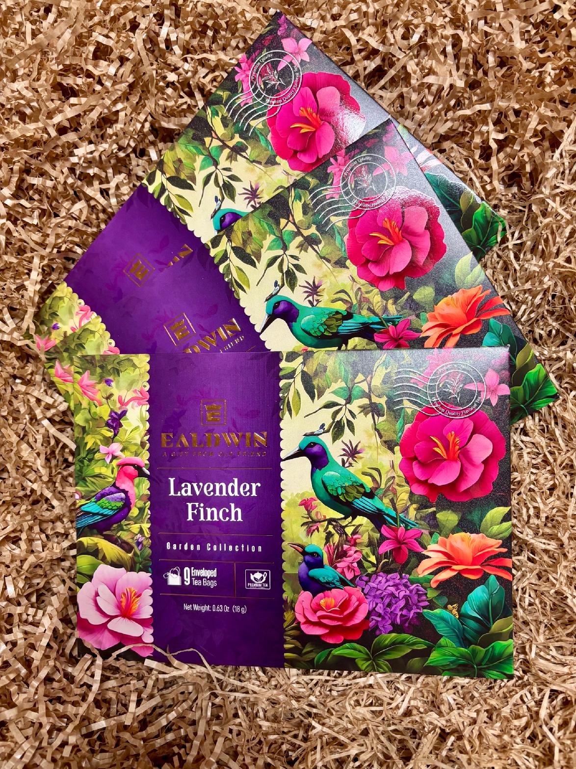 LAVENDER FINCH - kolekce porcovaných čajů