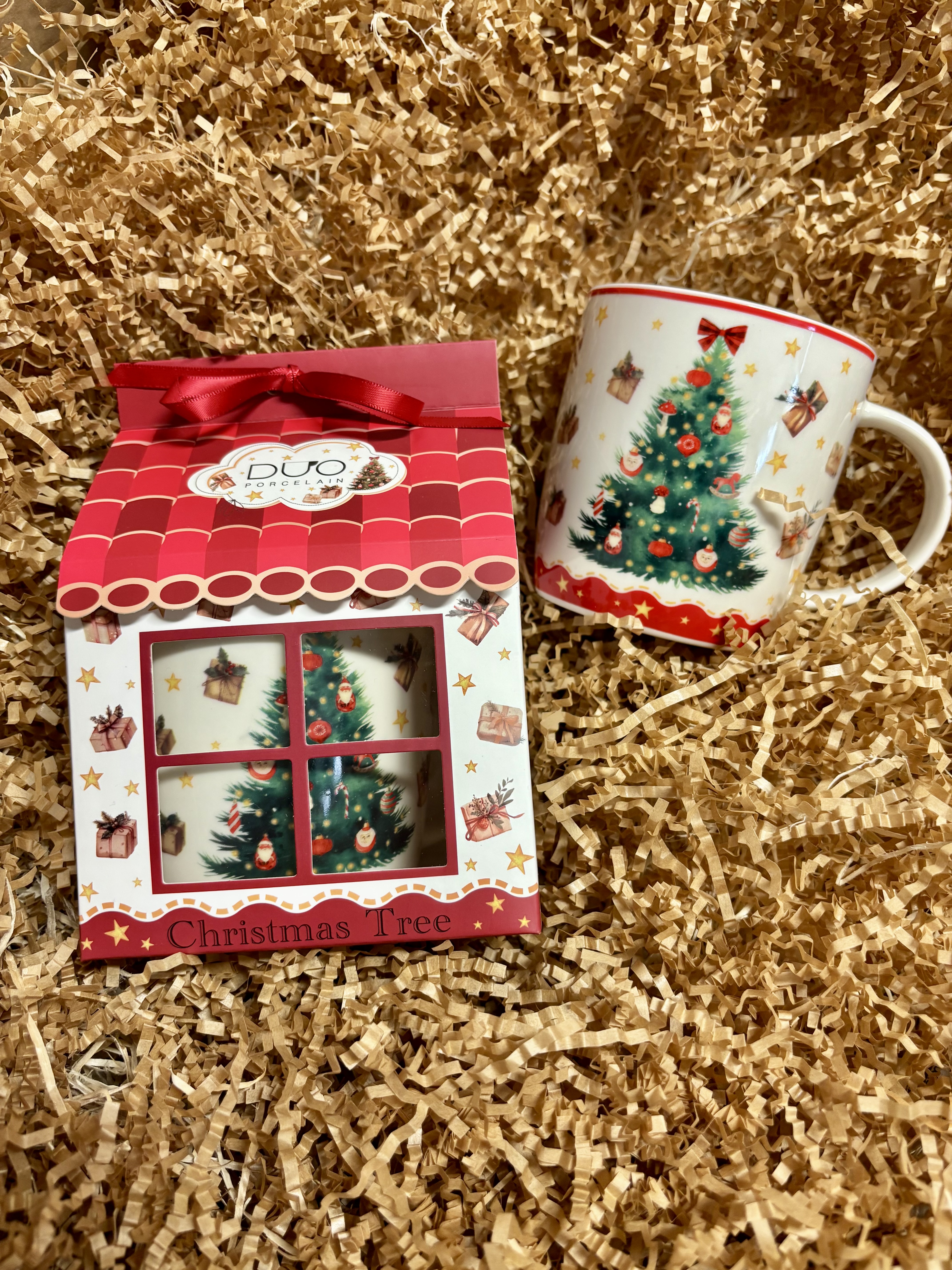 VÁNOČNÍ STROMEČEK - hrneček 400ml