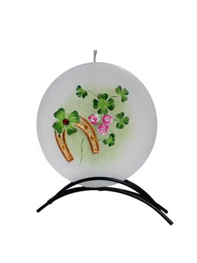 SVÍČKA - ČTYŘLÍSTEK PODKOVA