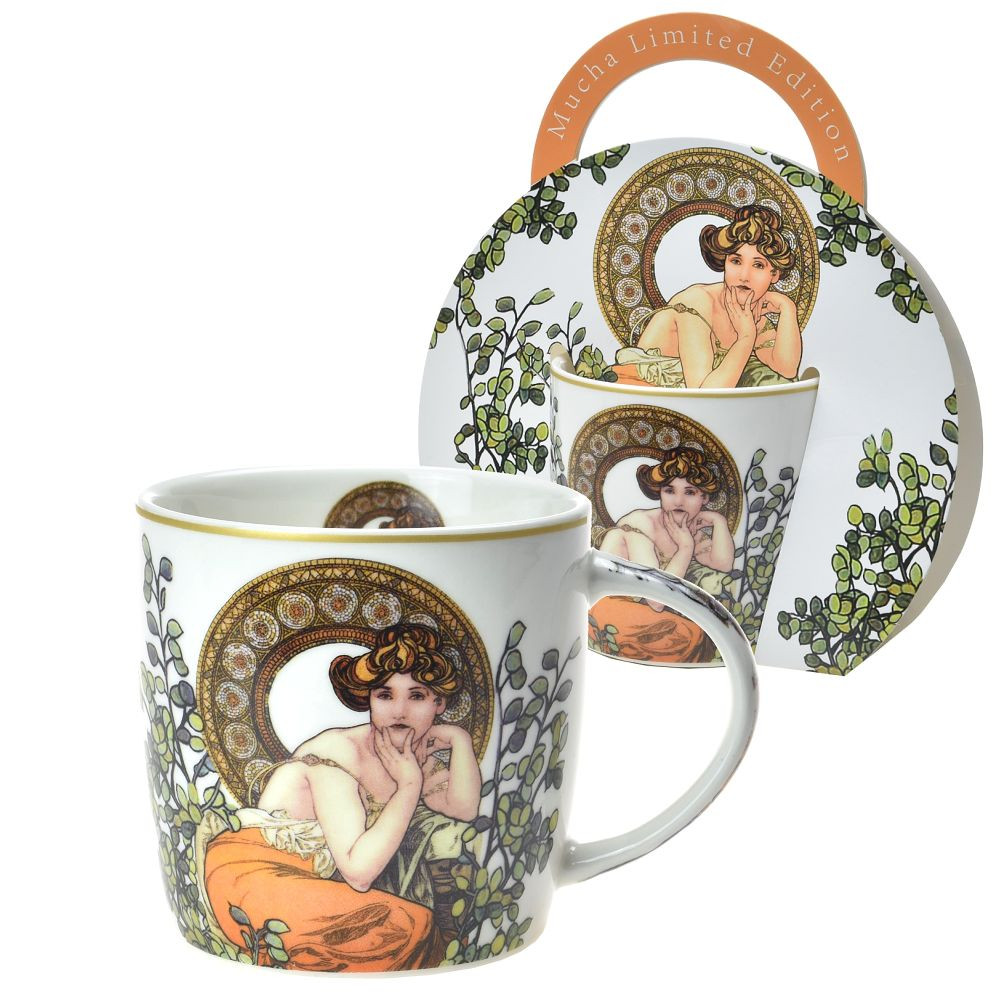 HRNEK ALFONS MUCHA V SRDCI